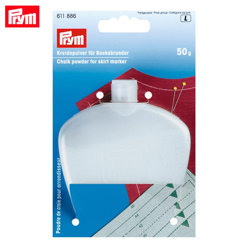 Prym プリム スカートマーカー用ホワイトパウダーチョーク 50g 611886 