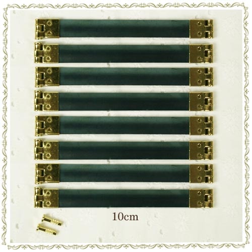 バネ口金 10cm ゴールド8ヶ入