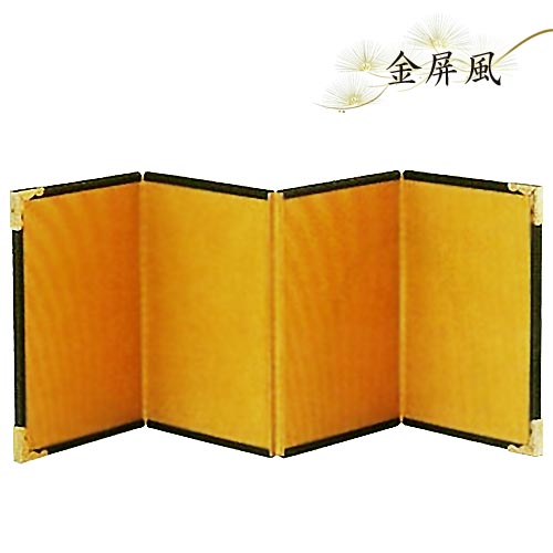 金屏風 4曲 22cm (パナミ/NF-4007)