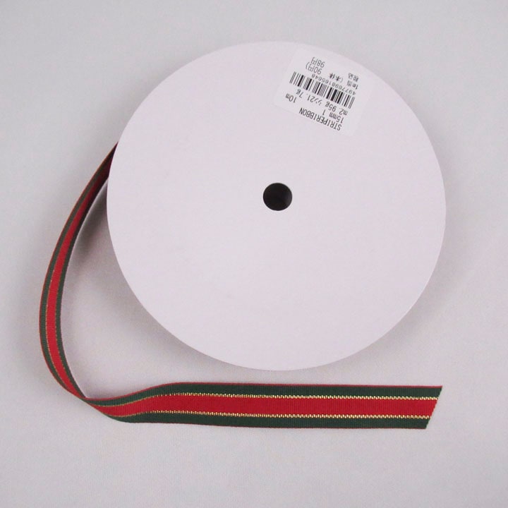 STRIPE RIBBON 15mm (50cm単位)