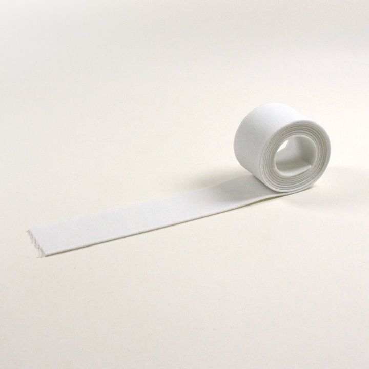 ワイドリッチゴム 巾30mm 白 (50cm単位)