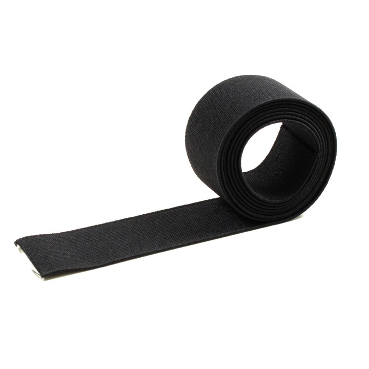ワイドリッチゴム 巾30mm 黒 (50cm単位)