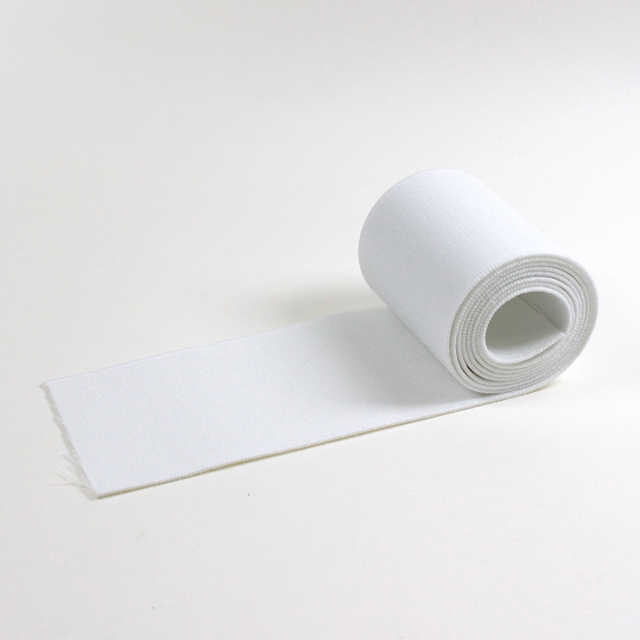 ワイドリッチゴム 巾60mm 白 (50cm単位)
