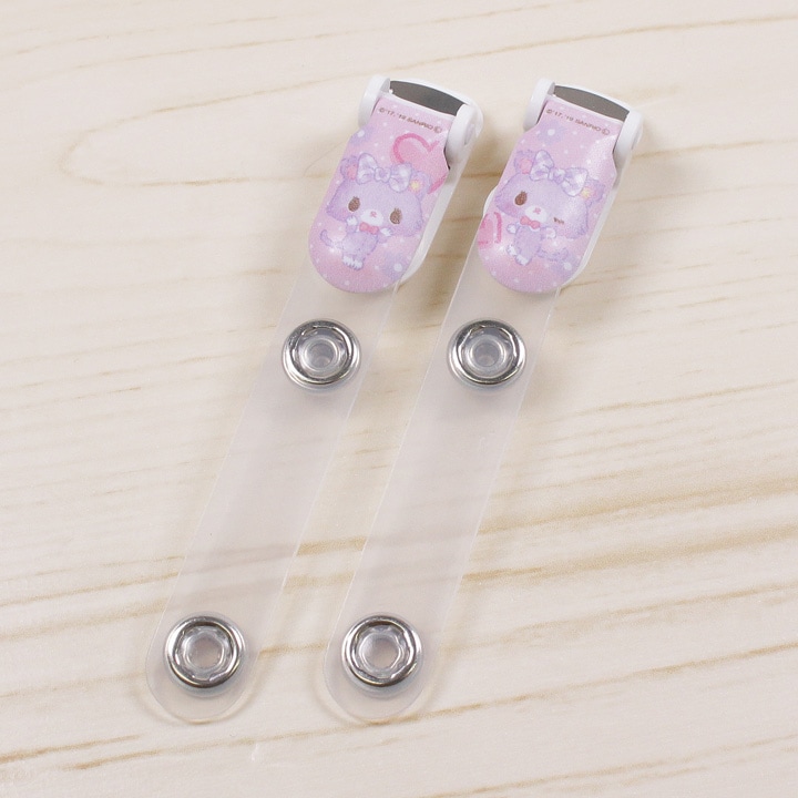 サンリオ ミュークルドリーミー バンドクリップボタン 2個入り