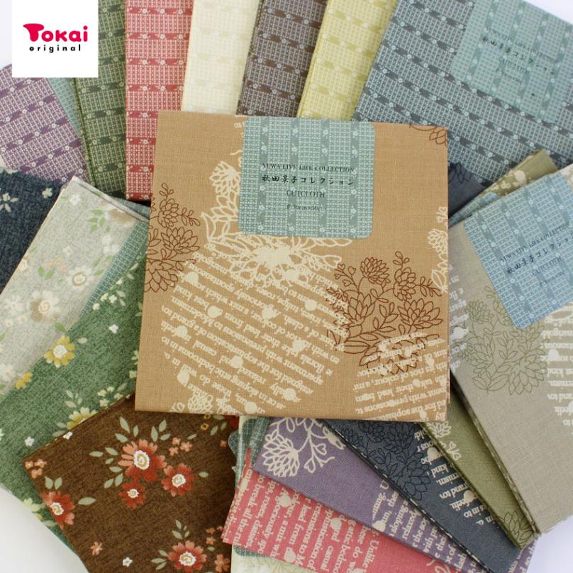 有輪商店 秋田景子コレクション シャーティング 824604 アソート 30cm×50cm (カットクロス)