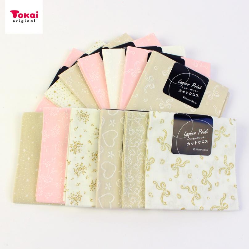 【お買い得品】ラッカープリント スケア 87162 アソート 30cm×50cm (カットクロス)