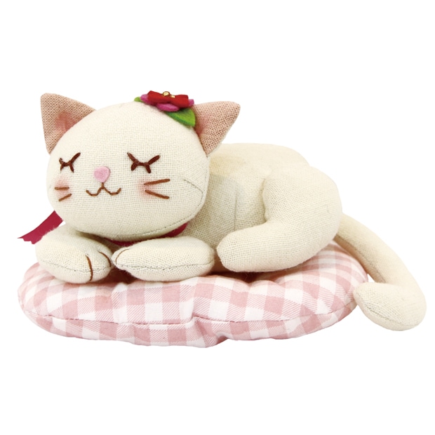 オリムパス　ぬいぐるみキット　スヤスヤねこ　福村弘美デザイン