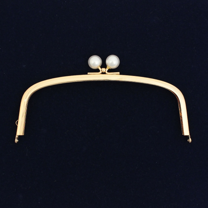 パールつまみ口金 16.6cm ゴールド CH-113PG