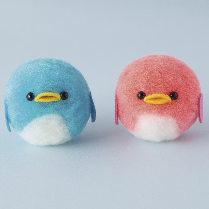 ハマナカ アクレーヌ ボンボンキット BON BONS(ボンボンズ) 海の動物 なかよしペンギン