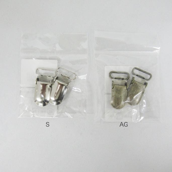 サスペンダー金具 2個入り