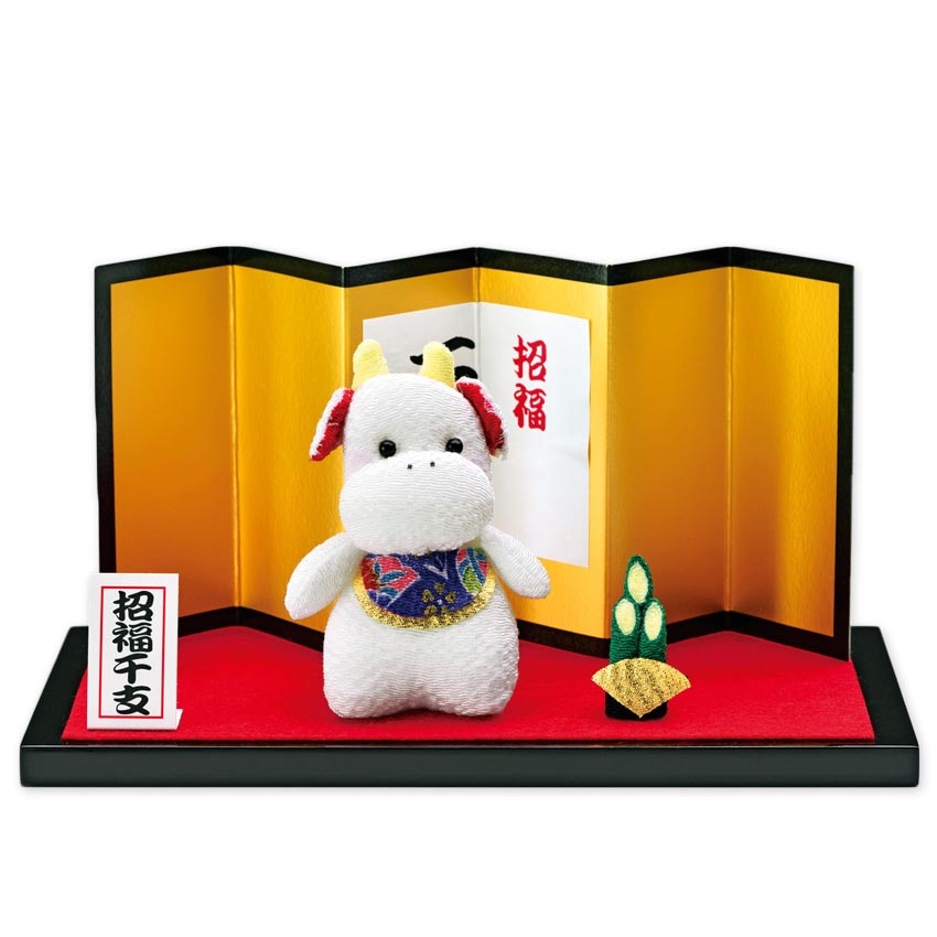 【お買い得品】2021年 干支キット 京ちりめん 福ふくうし