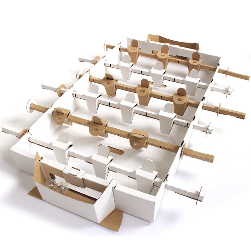 【お買い得品】テーブルサッカー 工作キット