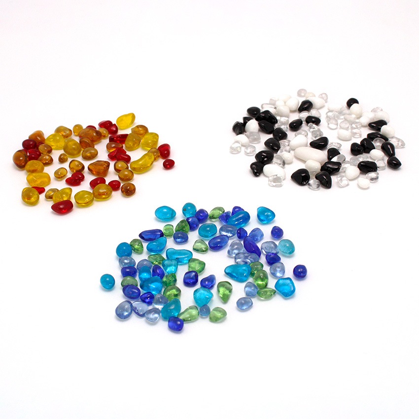 ガラス玉 ランダム ミックス 3～6mm 約50g入