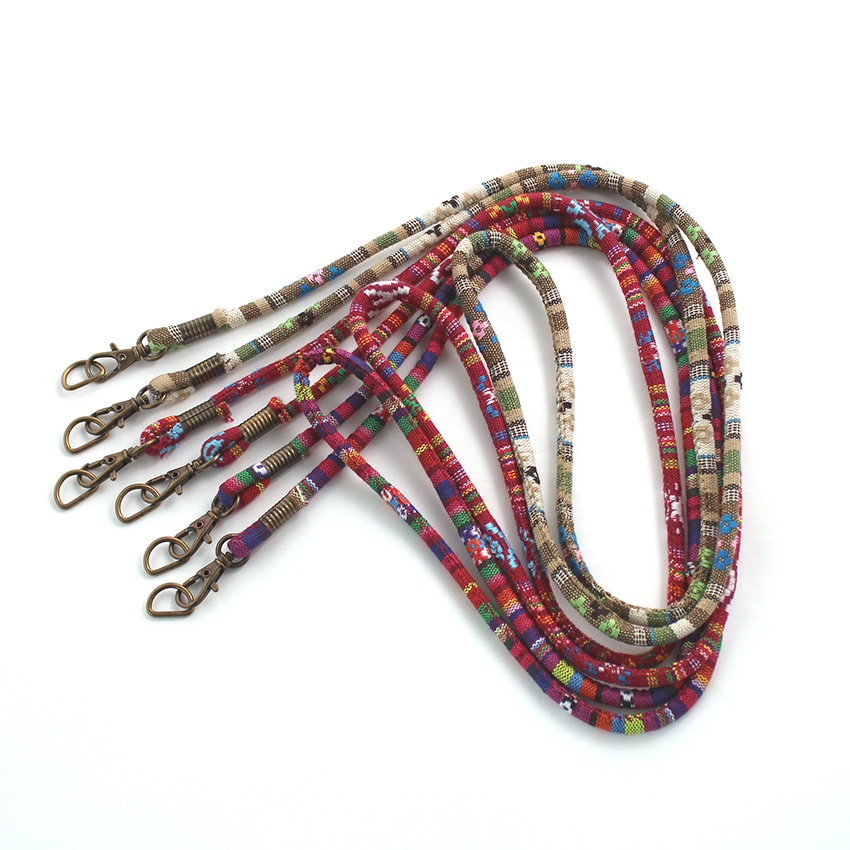 エスニックコードショルダー 120cm ベージュ系/レッド系/マルチカラー