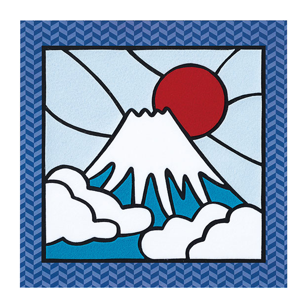 CraftCafe フェルトの貼り絵パズル ふじ