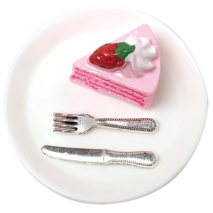 エルベール ミニチュアパーツ イチゴケーキ MIT-680　セット