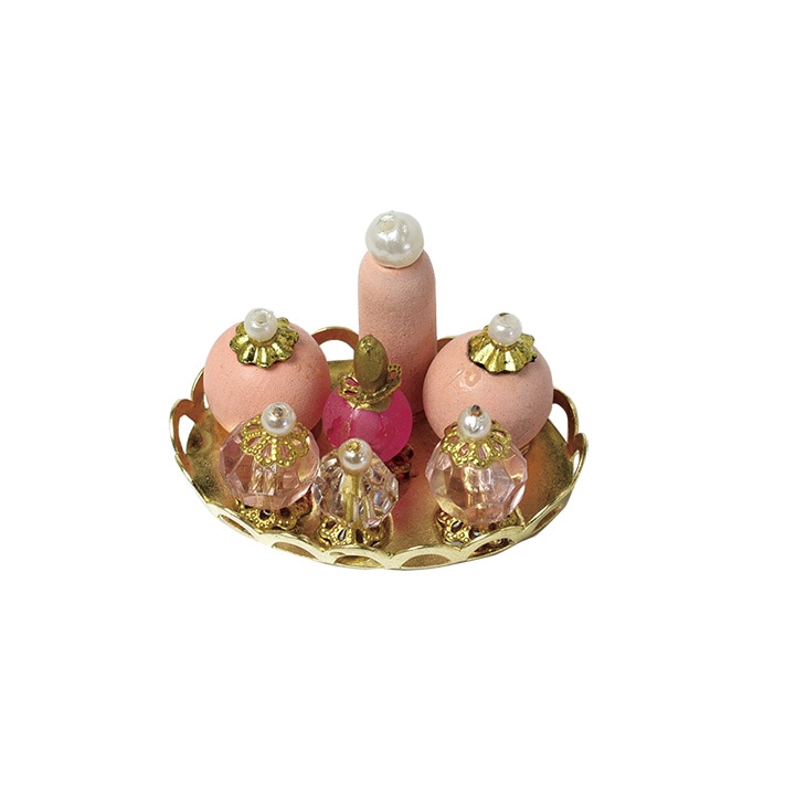 【お買い得品】エルベール ミニチュアパーツ 香水瓶セット MIT-856