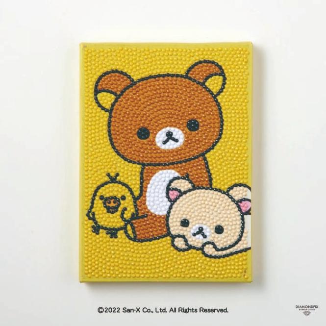 ダイヤモンドフィックス キット リラックマ シンプル たて DF2L-RK003 / 12.7×17.8cm 