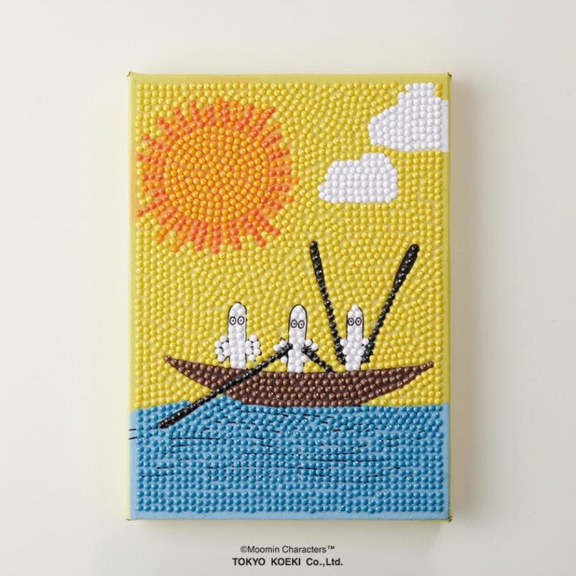 ダイヤモンドフィックス キット ムーミン「ニョロニョロの夏」 DF2L-MM003 / 2L(12.7×17.8cm) 