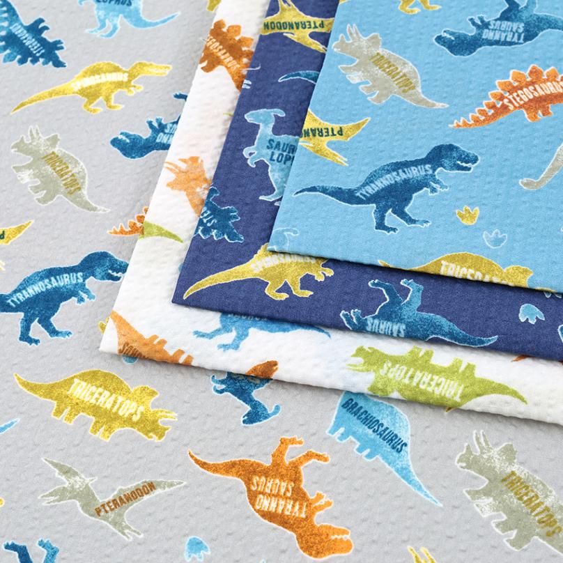 リップルプリント 恐竜 50cm単位