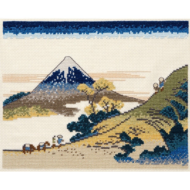 クロスステッチキット オリムパス 日本名所絵百選シリーズ 甲州犬目峠