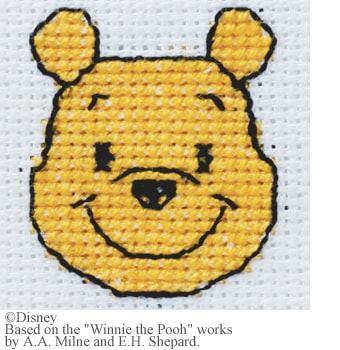 ディズニー クロスステッチキット オリムパス  ストラップ くまのプーさん 