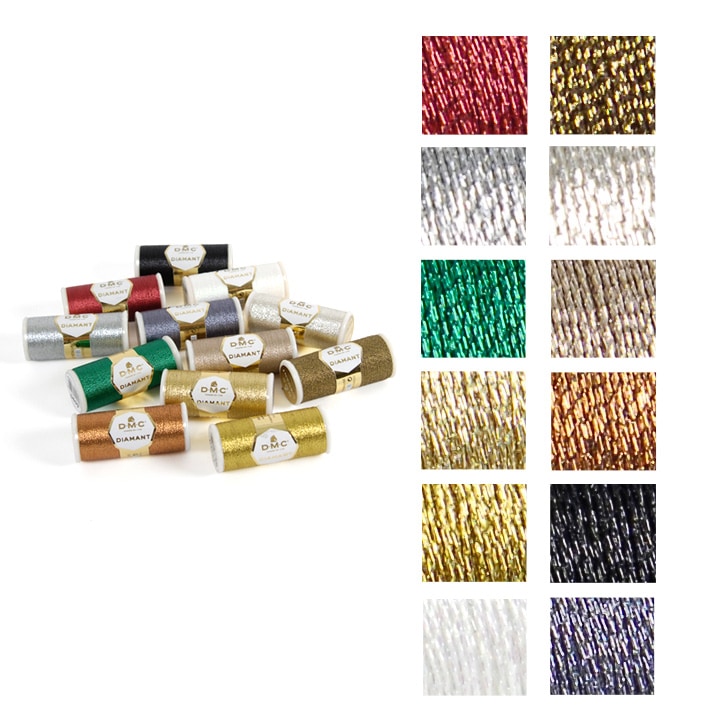 DMC ディアマント メタリック刺しゅう糸 単品