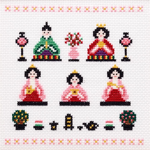クロスステッチキット オリムパス ひなまつり