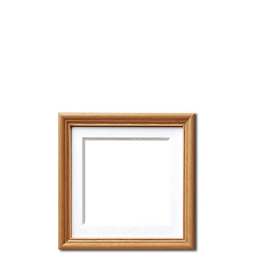 刺しゅう額　オリムパス　W-29(木地)内径:14.3×14.3cm