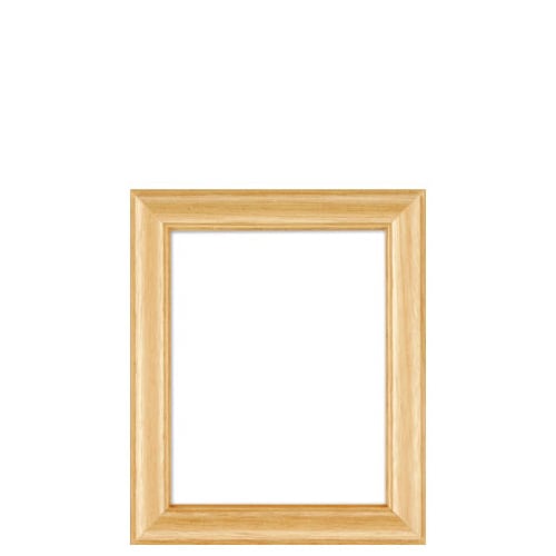 刺しゅう額　オリムパス　W-40(白木) 内径:13.8×10.8cm