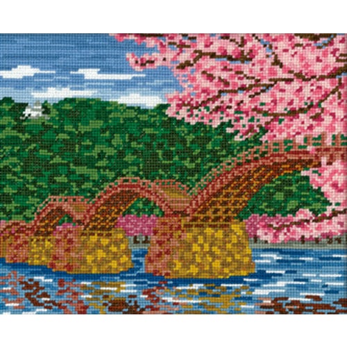 刺しゅう・刺し子・こぎん刺し,キット,クロスステッチ 絵画,風景