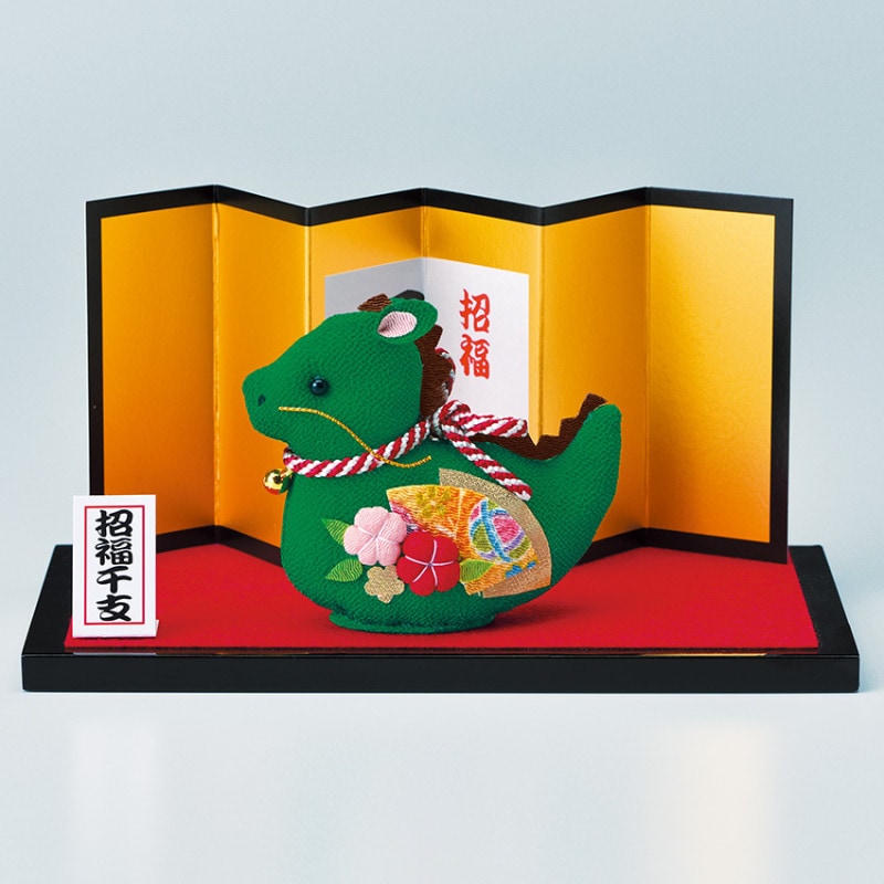 ちりめん手芸キット 干支 京ちりめん おめでた竜 MF-31