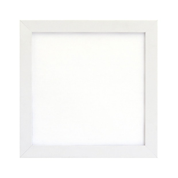 刺しゅう額　オリムパス　W-55(ホワイト) 内径:20×20cm
