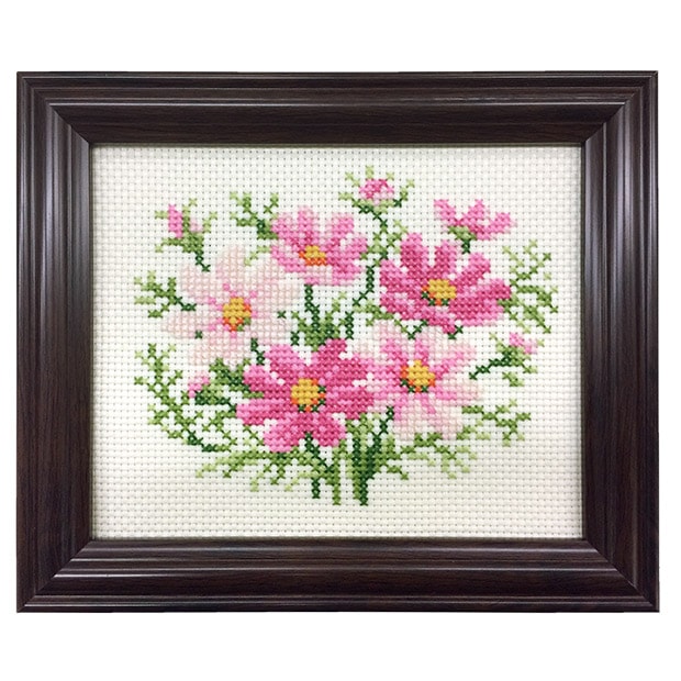 クロスステッチキット COSMO(ルシアン)　四季折々の花だより 10月　コスモス 