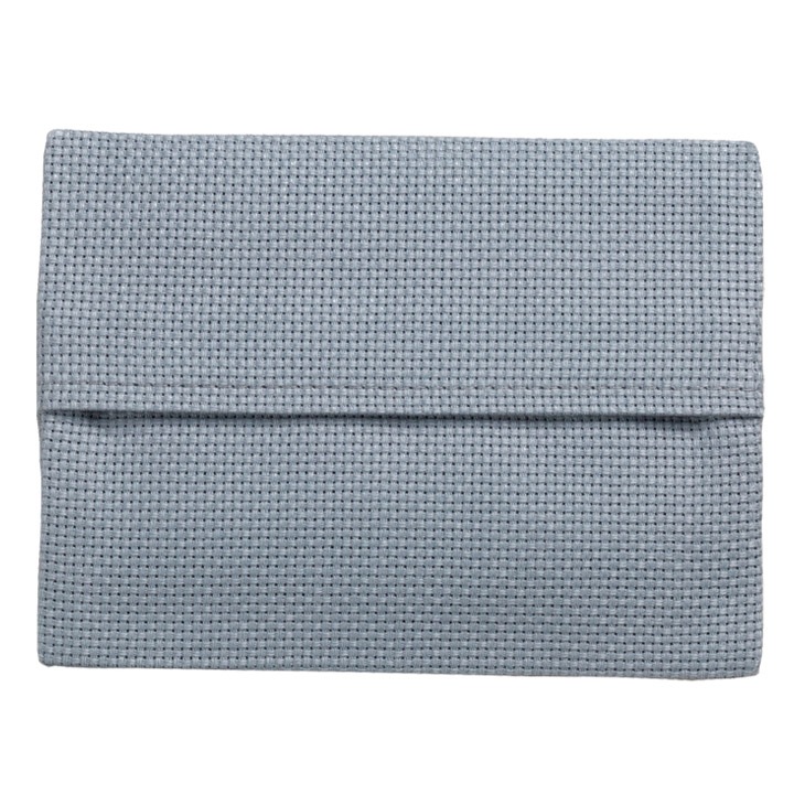 COSMO(ルシアン)　ポケットティッシュケース フローズンブルー(縫製済) 