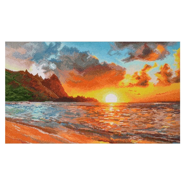 輸入刺しゅうキット Oben(オーベン) Sunset (夕暮れ時)  917 クロスステッチ