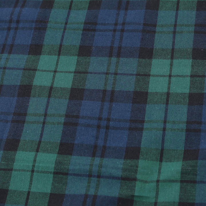 先染チェック ブラックウォッチ大 (50cm単位)