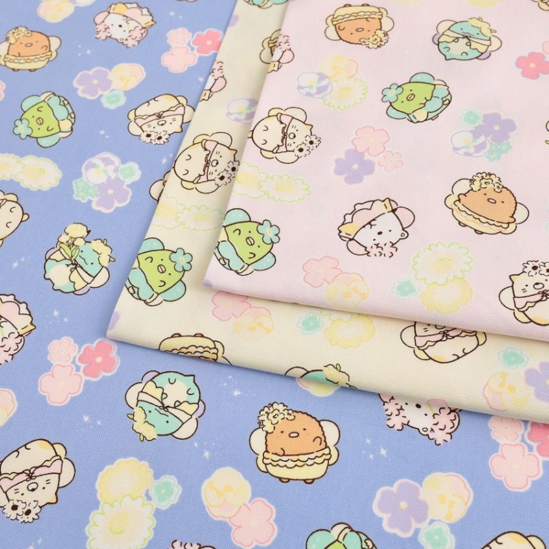 すみっコぐらし 妖精柄 オックス 50cm単位