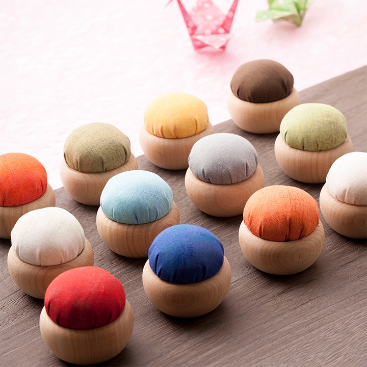 【お買い得品】チューリップ 針やま 季節の色 12か月 和のピンクッション