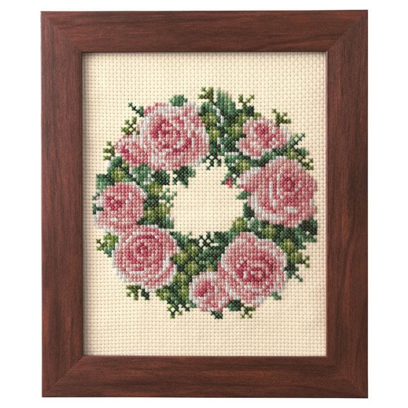 刺しゅう・刺し子・こぎん刺し,キット,クロスステッチ 絵画,フラワー