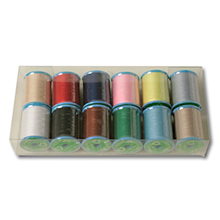 GXミシン糸150m巻き12色セット