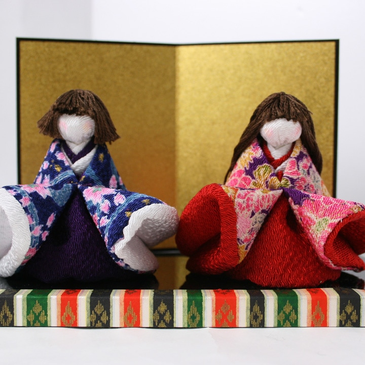 無料参考寸法図 ちりめん雛人形(お一人様2枚まで)