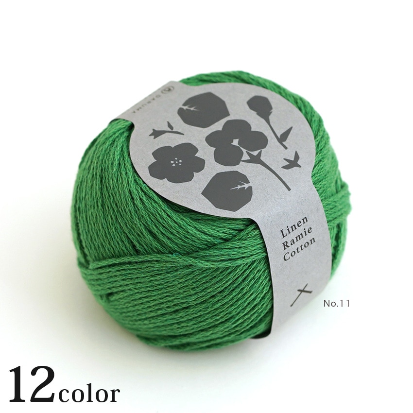 ダルマ リネンラミーコットン並太