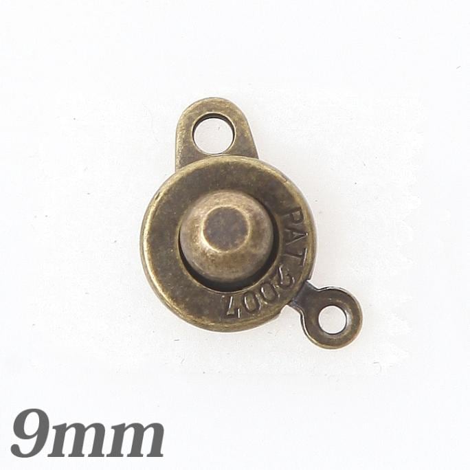 CraftCafe ニューホック9mm アンティークゴールド 5個入り
