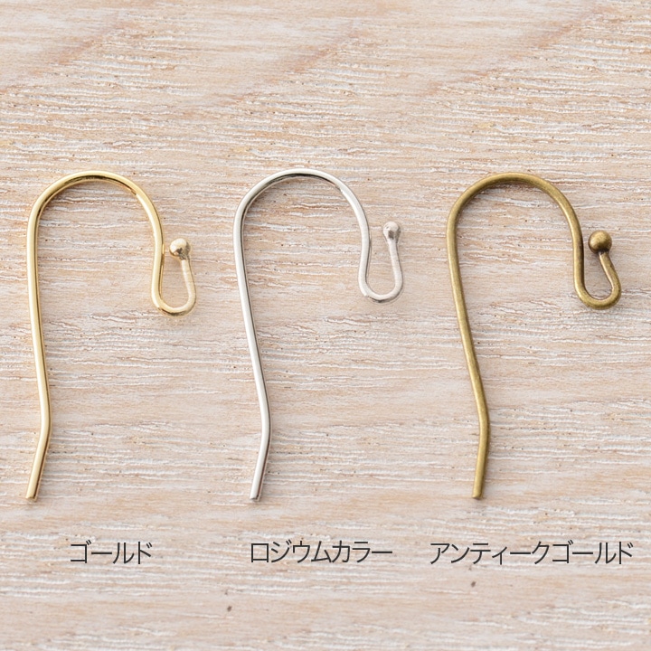 CraftCafe フックピアス 大 5P