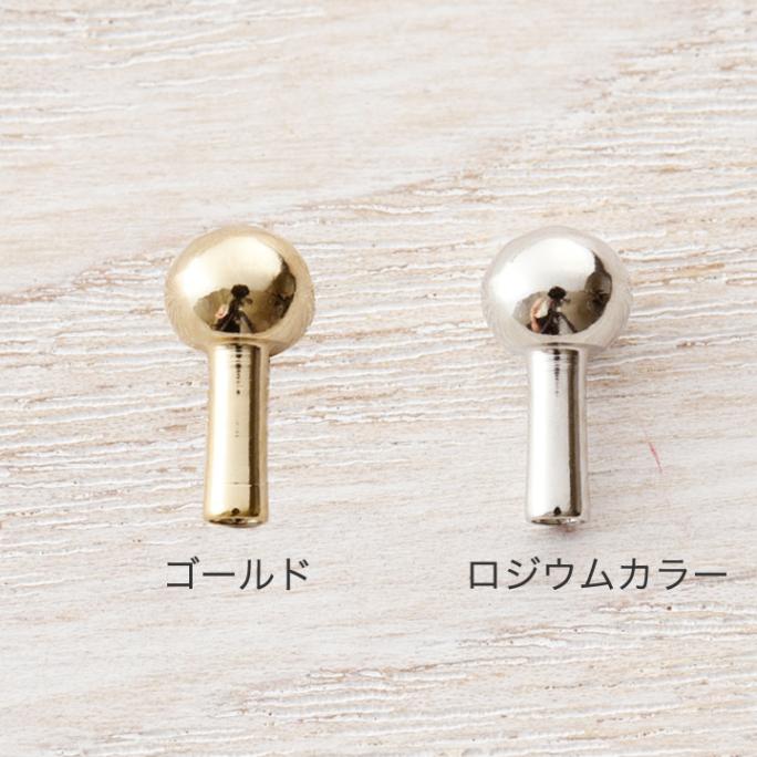 ネックレスワイヤー玉キャッチ2個入り