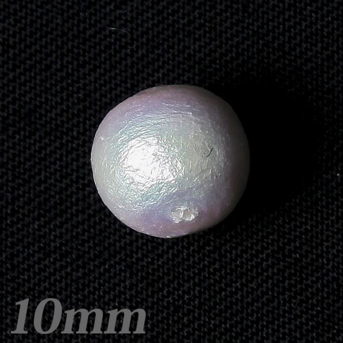 コットンパール 10mm リッチホワイト 5個入り