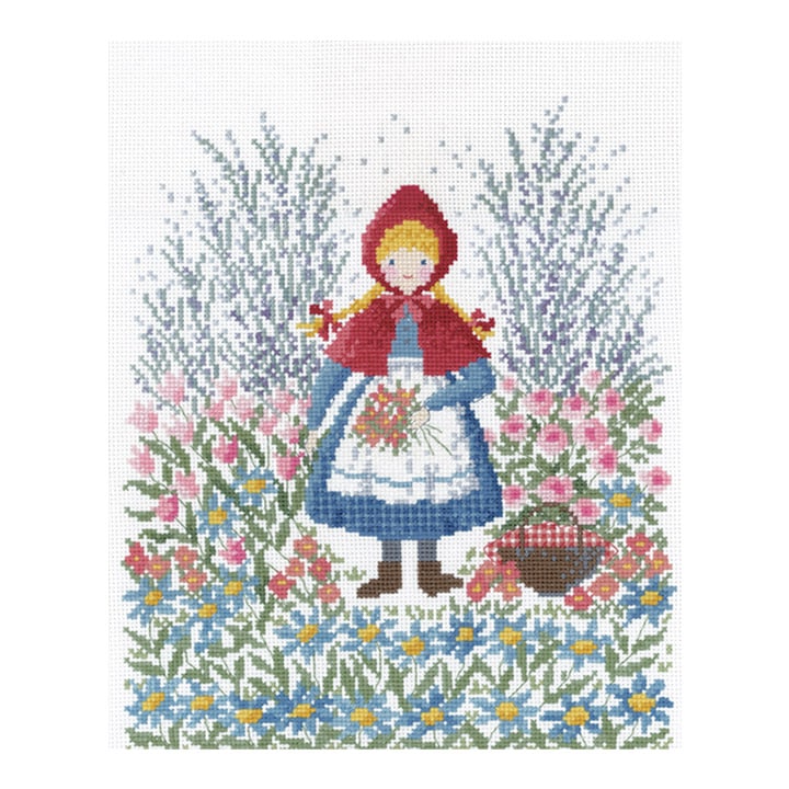 クロスステッチキット オリムパス オノエ・メグミ 夢見る童話の世界 赤ずきんちゃん