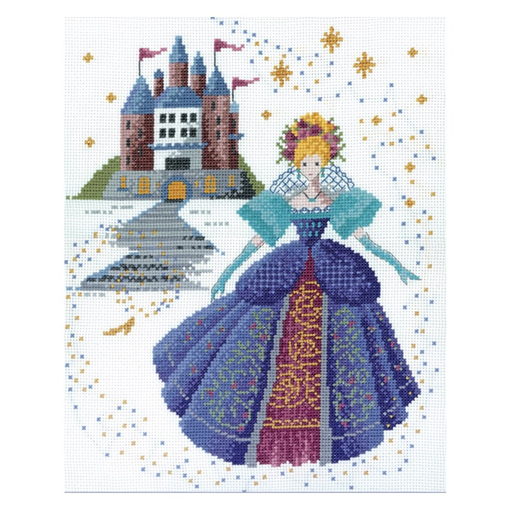 クロスステッチキット オリムパス オノエ・メグミ 夢見る童話の世界 シンデレラ