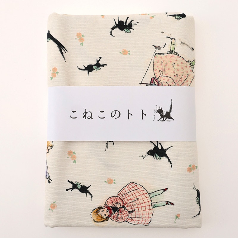 KurahashiRei くらはしれい こねこのトト ひとりといっぴき オックス 50cm カットクロス